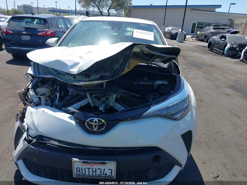 2021 Toyota C-Hr Le VIN: JTNKHMBX1M1098261 Lot: 45584910