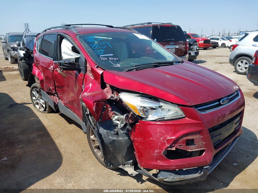 Vin: 1fmcu9h90duc78139, lot: 46083295, ford escape sel 20131