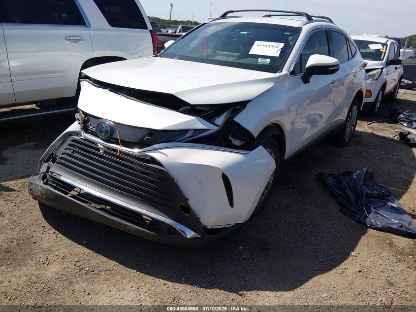 2021 Toyota Venza, Front End, IAAI, VIN JTEAAAAH1MJ049182 — photo 2