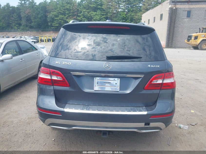 2014 Mercedes-Benz Ml 350 4Matic VIN: 4JGDA5HB3EA338863 Lot: 45584978