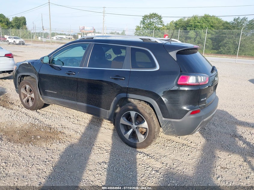 Vin: 1c4pjmdxxld604825, lot: 46083337, jeep cherokee limited 4x4 20203