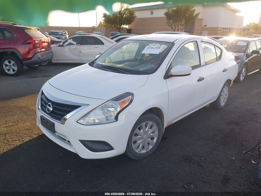 Vin: 3n1cn7ap7jl831117, lot: 46083342, nissan versa 1.6 s+ 20182
