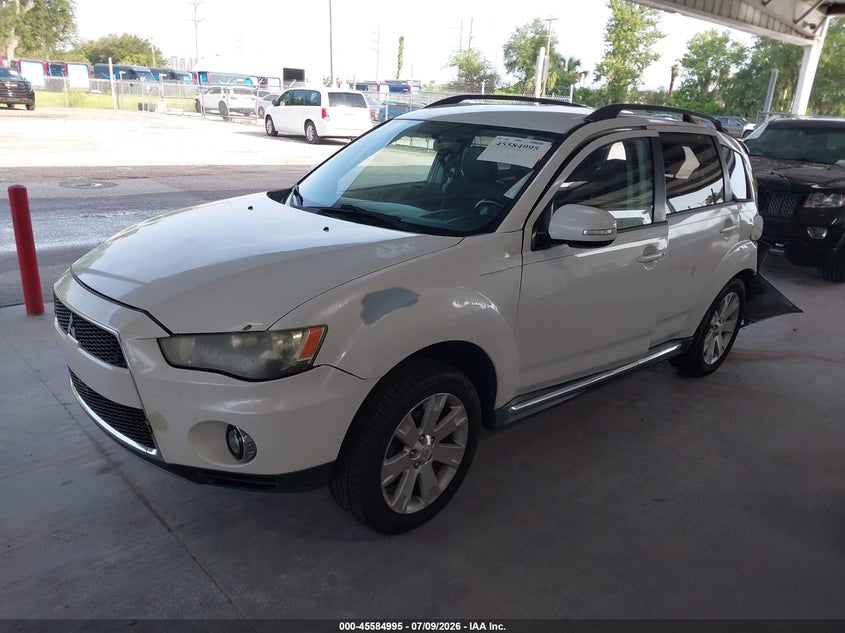 Vin: ja4as3aw5az018648, lot: 46083348, mitsubishi outlander se 20102