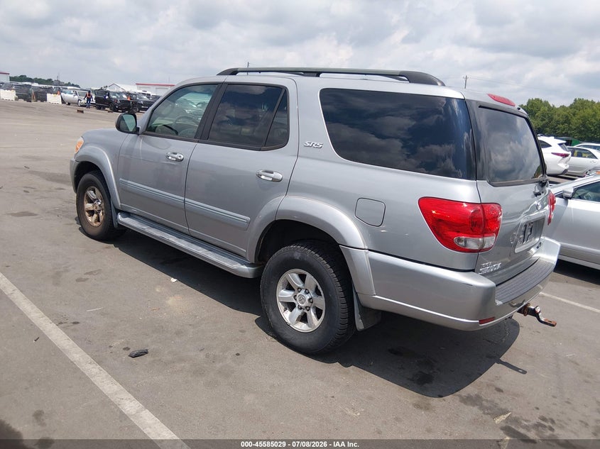 2007 TOYOTA SEQUOIA SPORT UTILITY VEHICLE 4.7L V-8 DOHC, VVT, 273HP