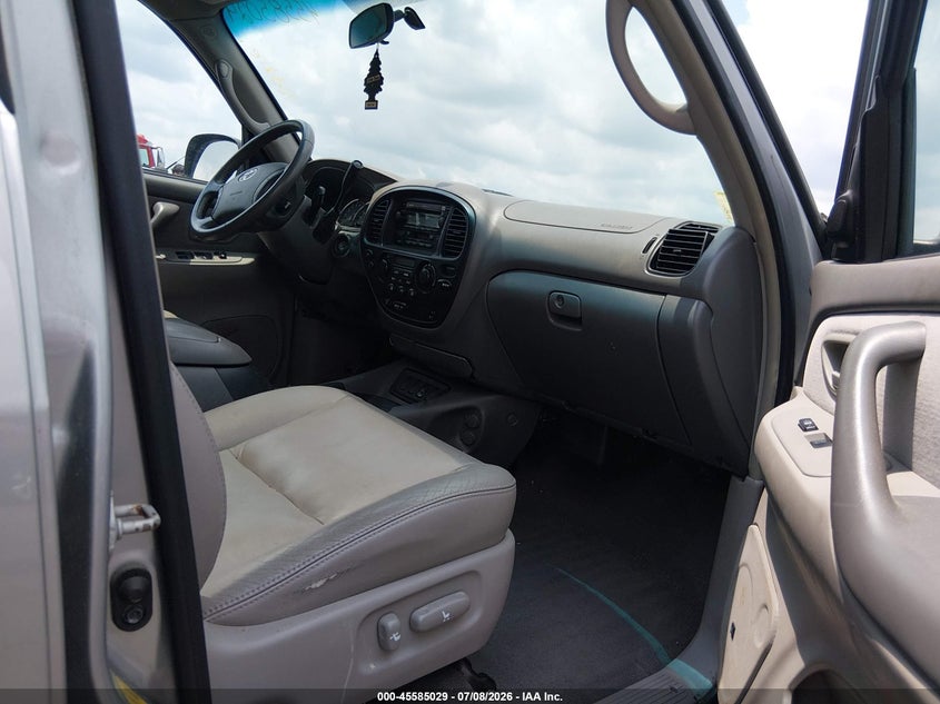 2007 TOYOTA SEQUOIA SPORT UTILITY VEHICLE 4.7L V-8 DOHC, VVT, 273HP