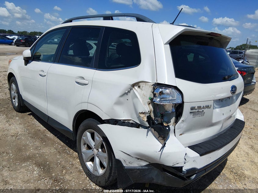 2015 SUBARU FORESTER auction photo 3