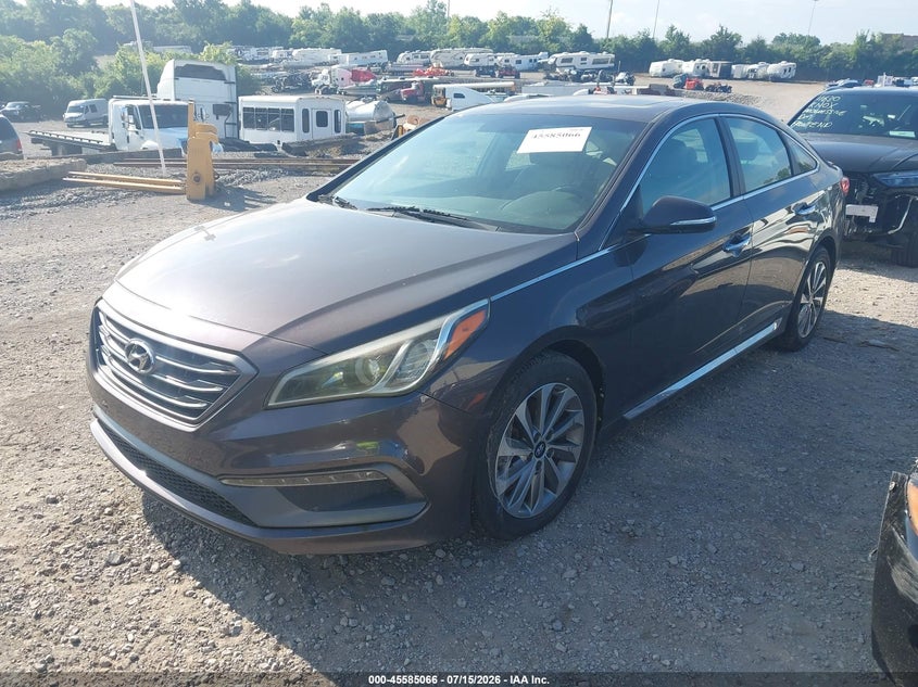 2016 Hyundai Sonata Sport 5NPE34AF3GH312303 photo 1
