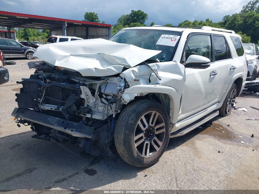 2016 Toyota 4Runner, Front End, IAAI, VIN JTEZU5JR4G5121791 — photo 2