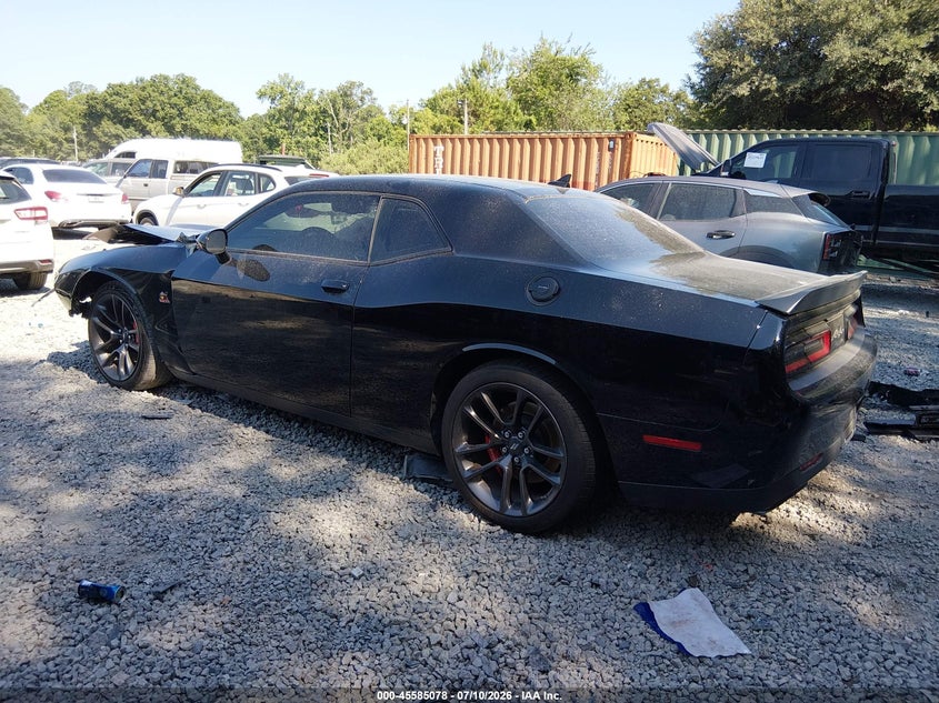 Vin: 2c3cdzfj0nh261013, lot: 46083431, dodge challenger r/t scat pack 20223