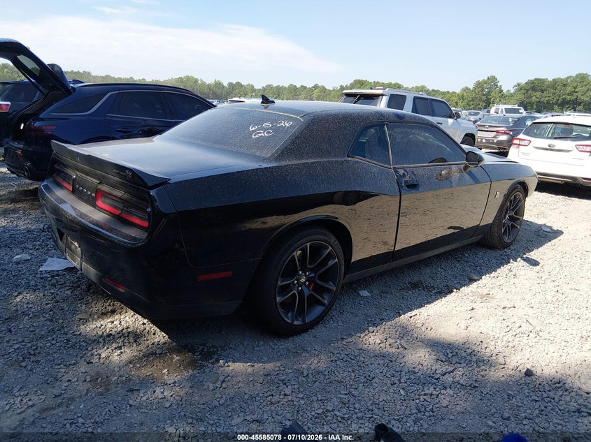 Vin: 2c3cdzfj0nh261013, lot: 46083431, dodge challenger r/t scat pack 20224