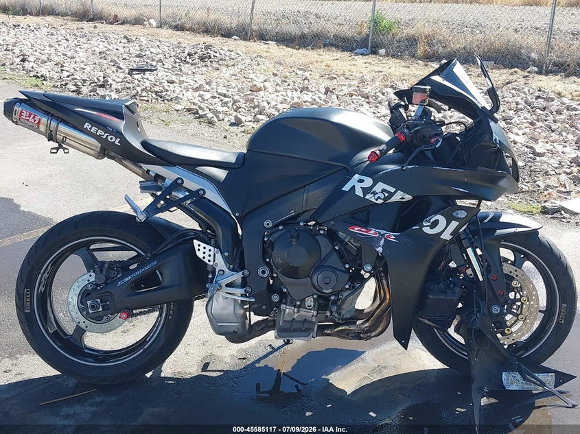 2009 Honda Cbr600 Rr VIN: JH2PC40009K201533 Lot: 45585117