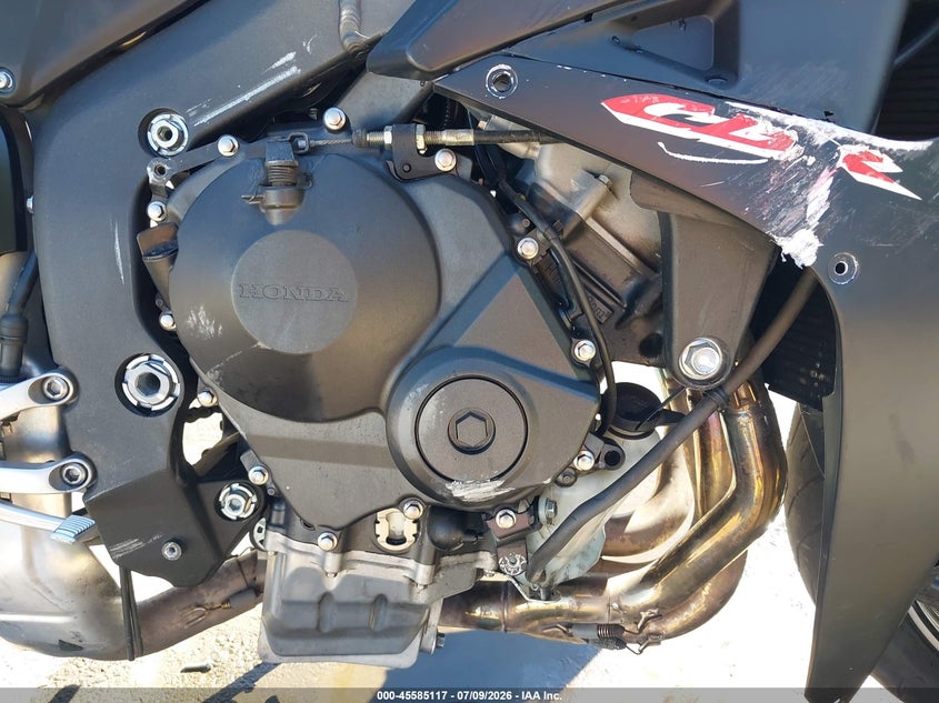 2009 Honda Cbr600 Rr VIN: JH2PC40009K201533 Lot: 45585117
