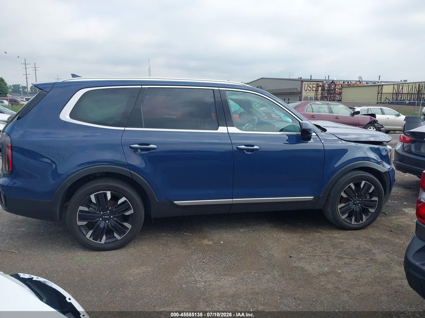 2023 Kia Telluride Sx VIN: 5XYP5DGC3PG333319 Lot: 45585135