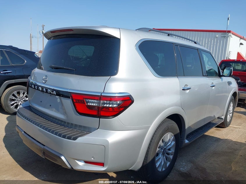 Vin: jn8ay2ac2p9180710, lot: 46083490, nissan armada sv 2wd 20234