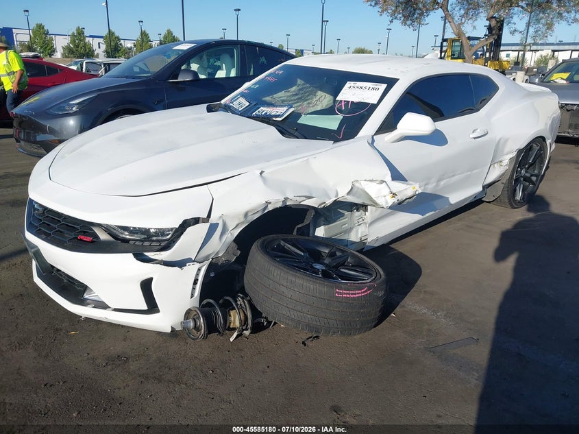 2019 Chevrolet Camaro, Лівий бік, IAAI, VIN 1G1FD1RS8K0147767 — фото 2