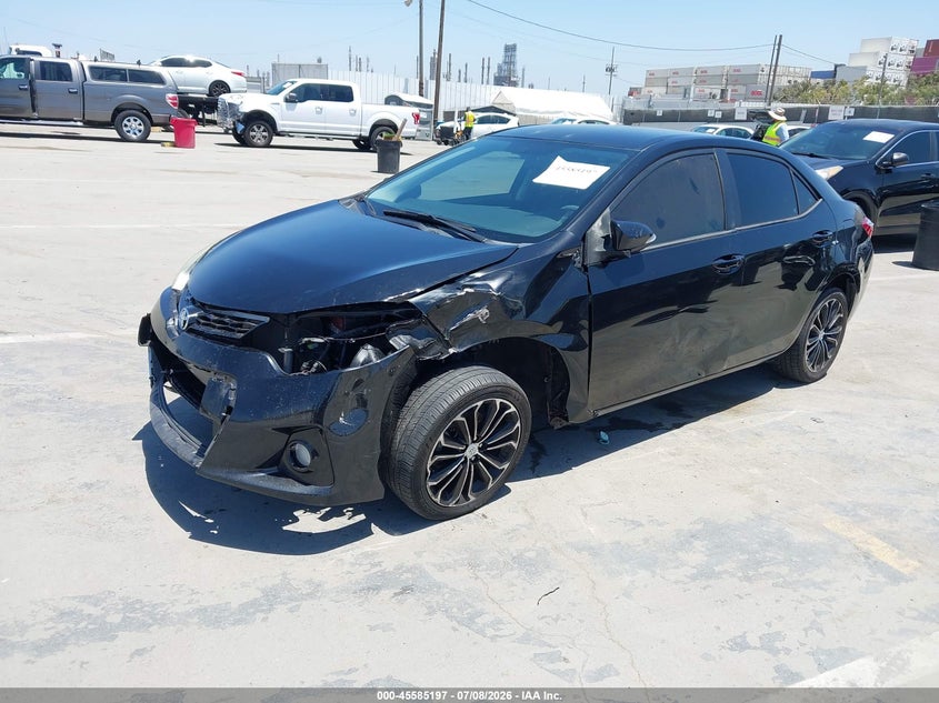 2014 TOYOTA COROLLA auction photo 2
