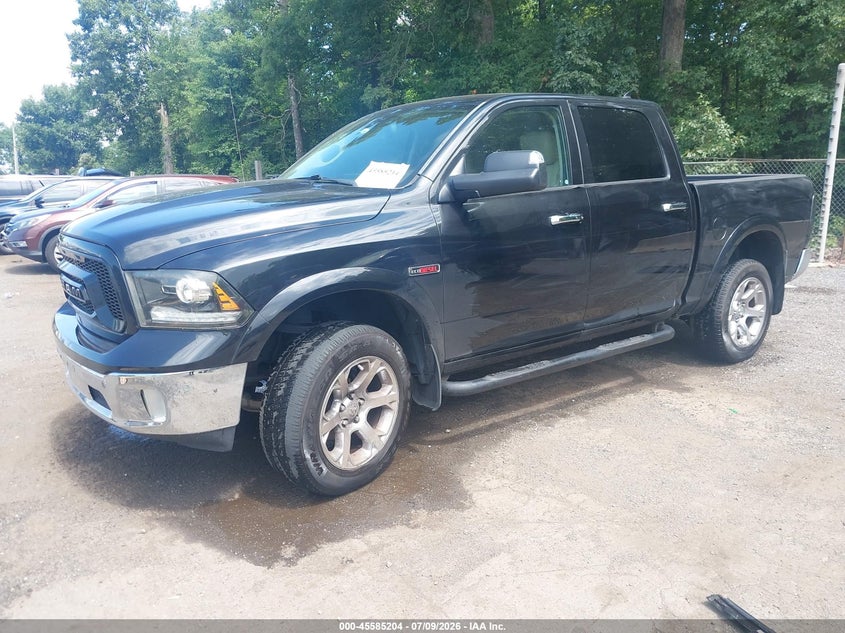 Vin: 1c6rr7nm8gs393737, lot: 46083557, ram 1500 laramie 20162