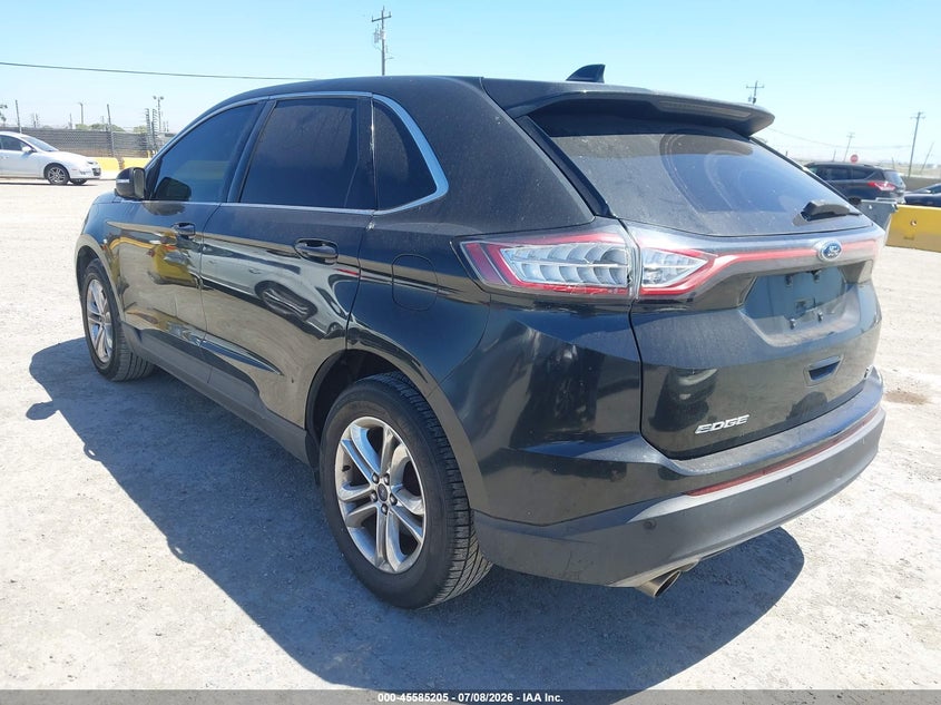 Vin: 2fmpk3j96fbb45649, lot: 46083558, ford edge sel 20153