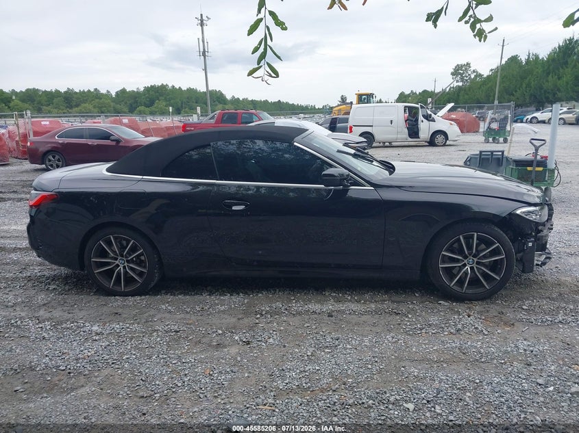 2024 BMW 430I xDrive VIN: WBA43AT09RCR39134 Lot: 45585206
