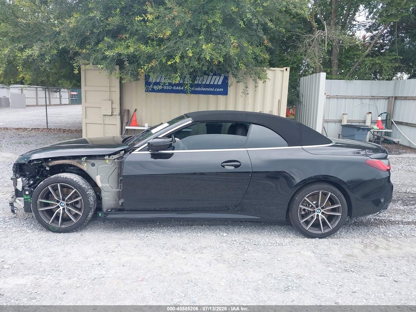 2024 BMW 430I xDrive VIN: WBA43AT09RCR39134 Lot: 45585206