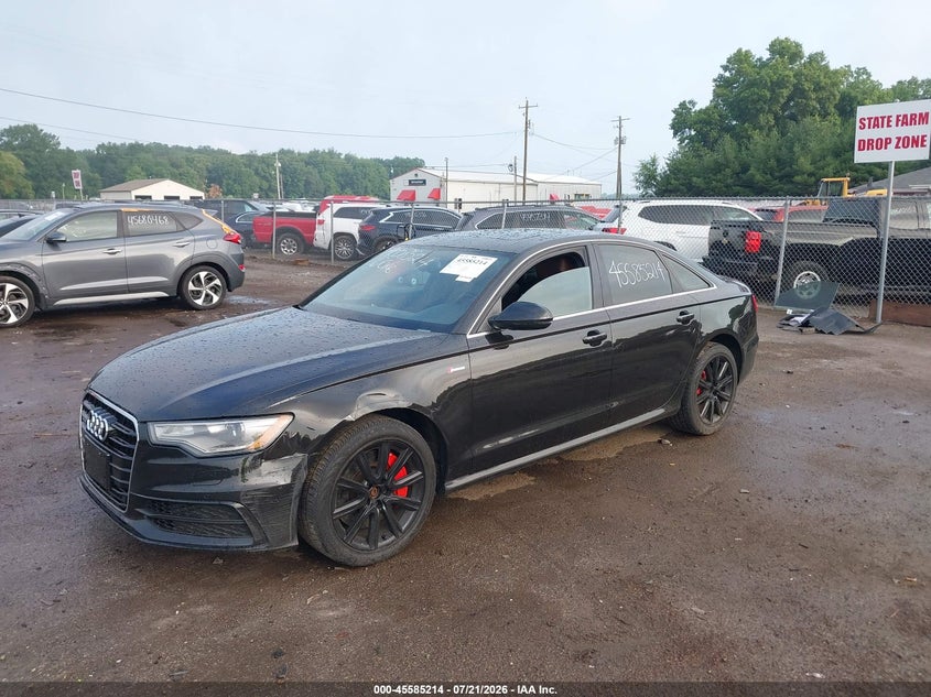 Vin: wauhgafc3en013693, lot: 46083567, audi a6 3.0t premium plus 20142