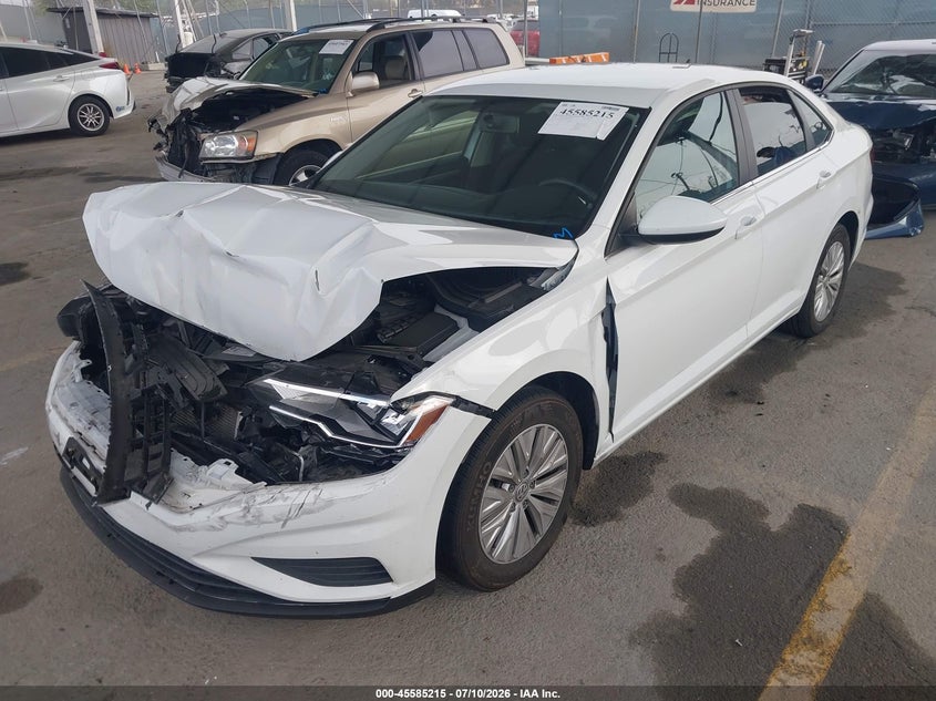 2019 Volkswagen Jetta, Удар спереду, IAAI, VIN 3VWC57BUXKM059576 — фото 2