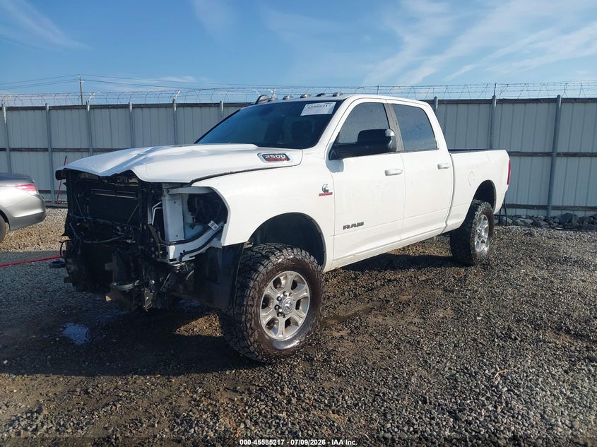 Vin: 3c6ur5dl4kg683402, lot: 46083570, ram 2500 big horn  4x4 6'4 box 20192