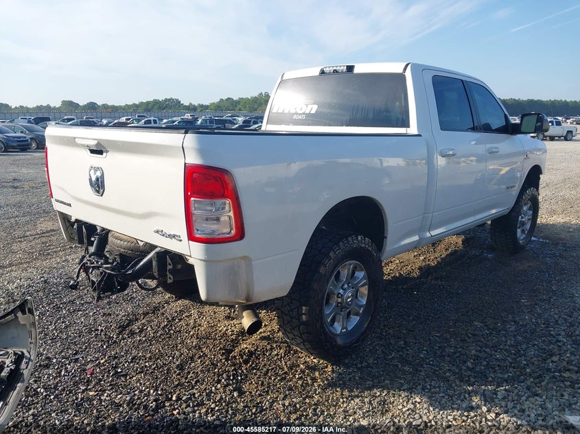 Vin: 3c6ur5dl4kg683402, lot: 46083570, ram 2500 big horn  4x4 6'4 box 20194