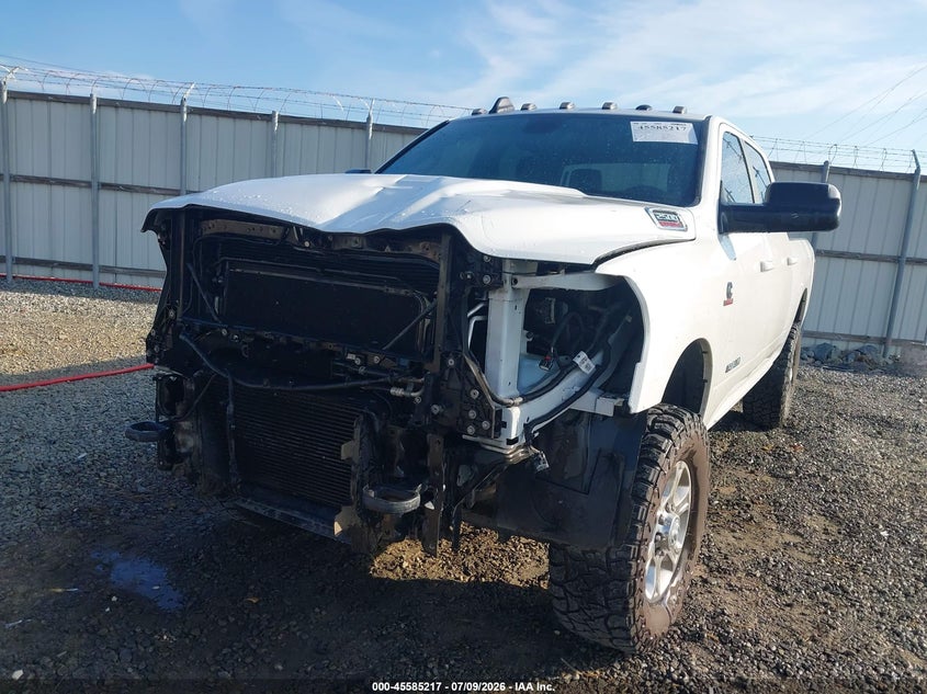 2019 Ram 2500 Big Horn 4X4 6'4 Box VIN: 3C6UR5DL4KG683402 Lot: 45585217