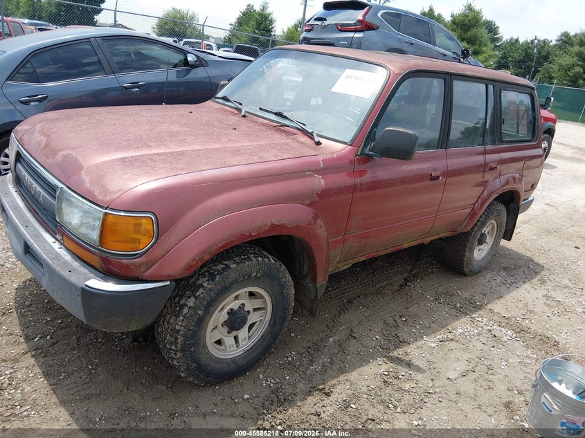 1992 TOYOTA LAND CRUISER auction photo 2