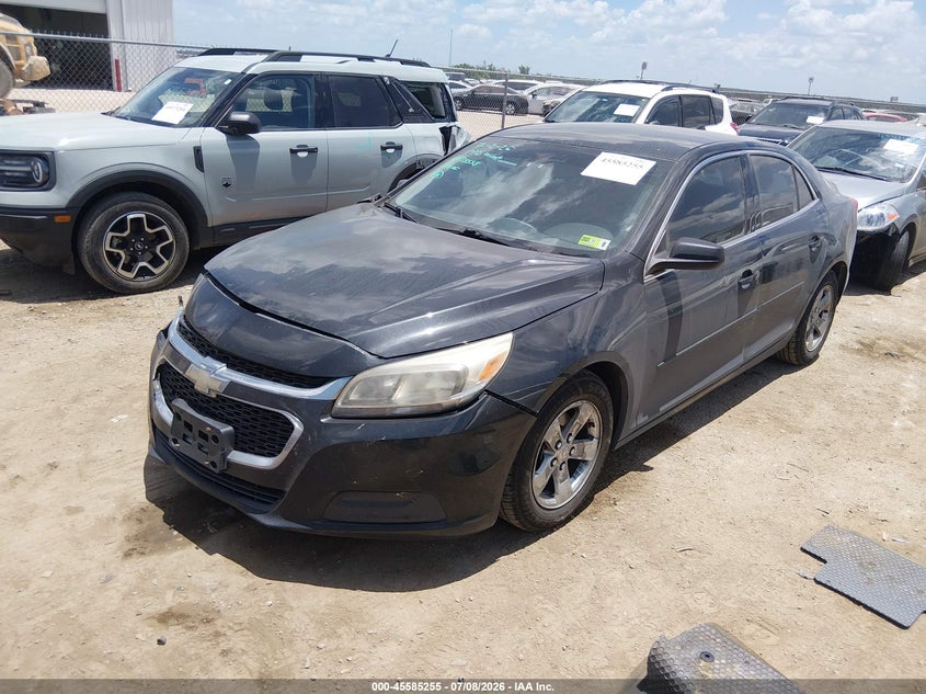 2014 Chevrolet Malibu, Right Side, IAAI, VIN 1G11B5SL0EF226510 — photo 2