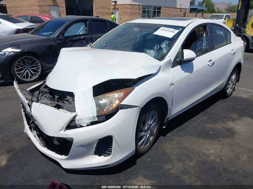 Vin: jm1bl1wp5d1783262, lot: 46083613, mazda mazda3 i grand touring 20132