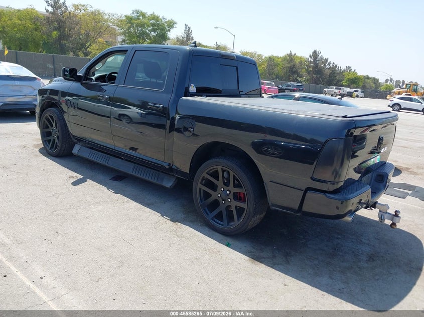 Vin: 1c6rr6lm0js354063, lot: 46083618, ram 1500 big horn  4x2 5'7 box 20183