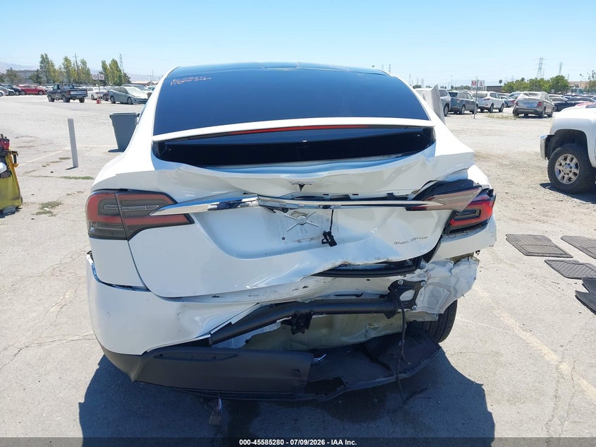 2020 Tesla Model X Long Range Dual Motor All-Wheel Drive/Long Range Plus Dual Motor All-Wheel Drive VIN: 5YJXCAE26LF242156 Lot: 45585280