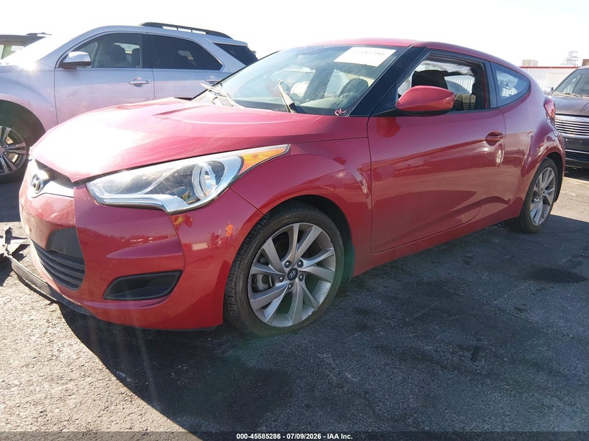 2016 Hyundai Veloster VIN: KMHTC6AD9GU257245 Lot: 45585286