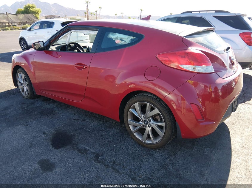 2016 Hyundai Veloster VIN: KMHTC6AD9GU257245 Lot: 45585286
