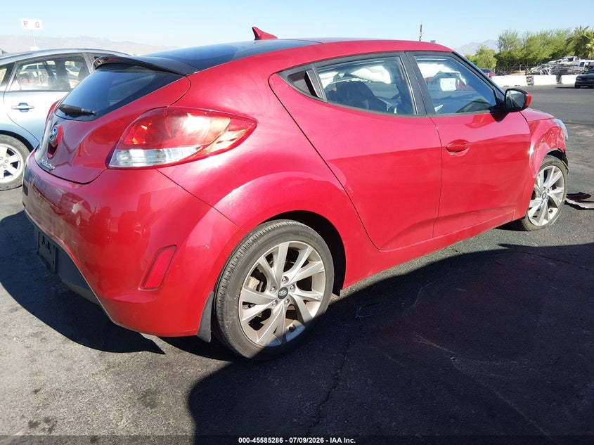 2016 Hyundai Veloster VIN: KMHTC6AD9GU257245 Lot: 45585286