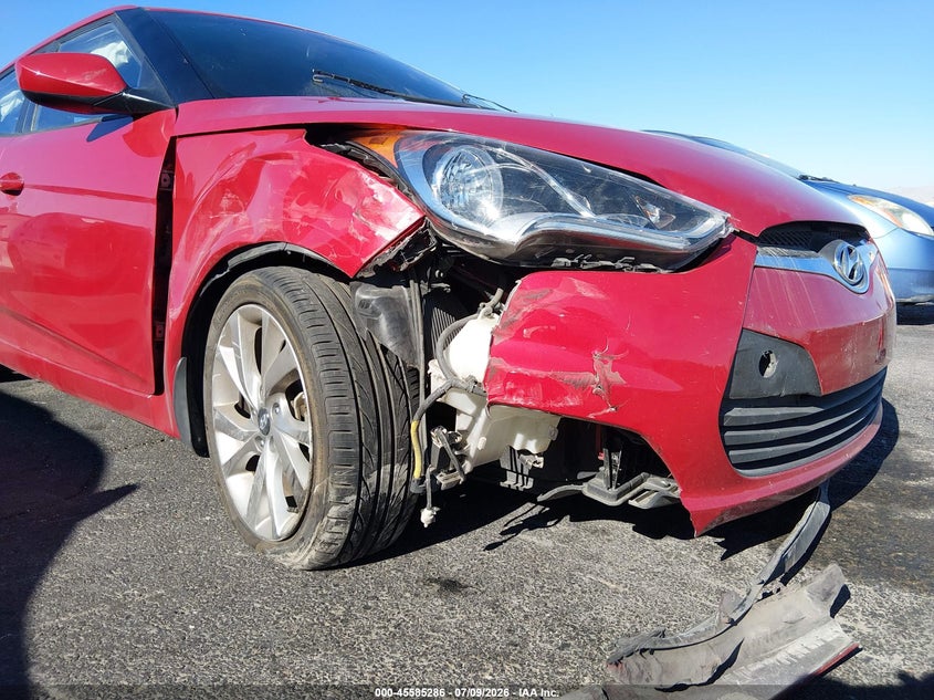 2016 Hyundai Veloster VIN: KMHTC6AD9GU257245 Lot: 45585286
