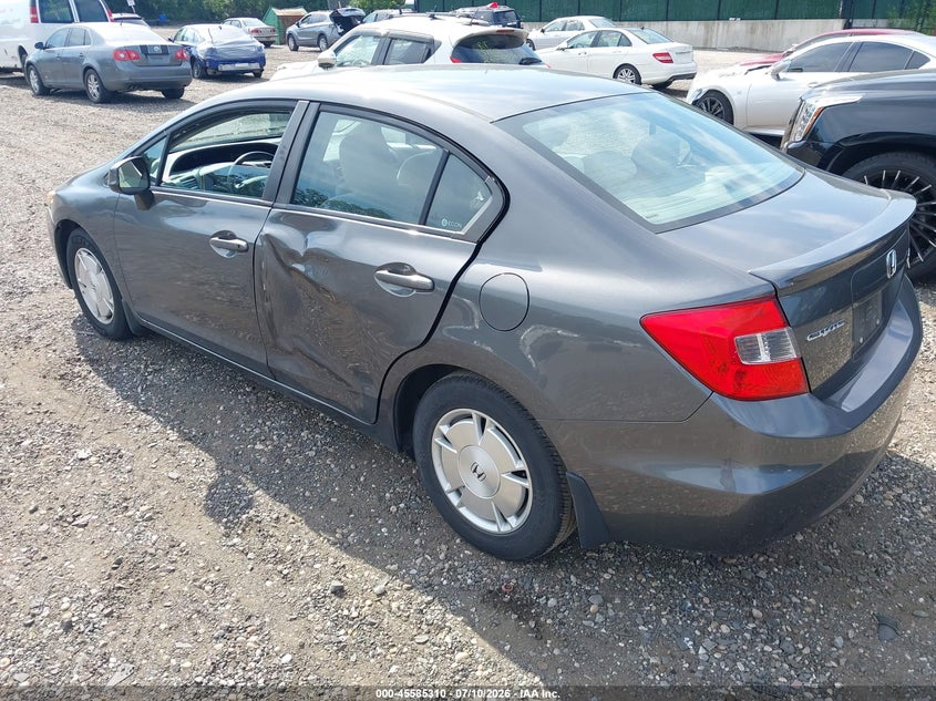 2012 HONDA CIVIC auction photo 3