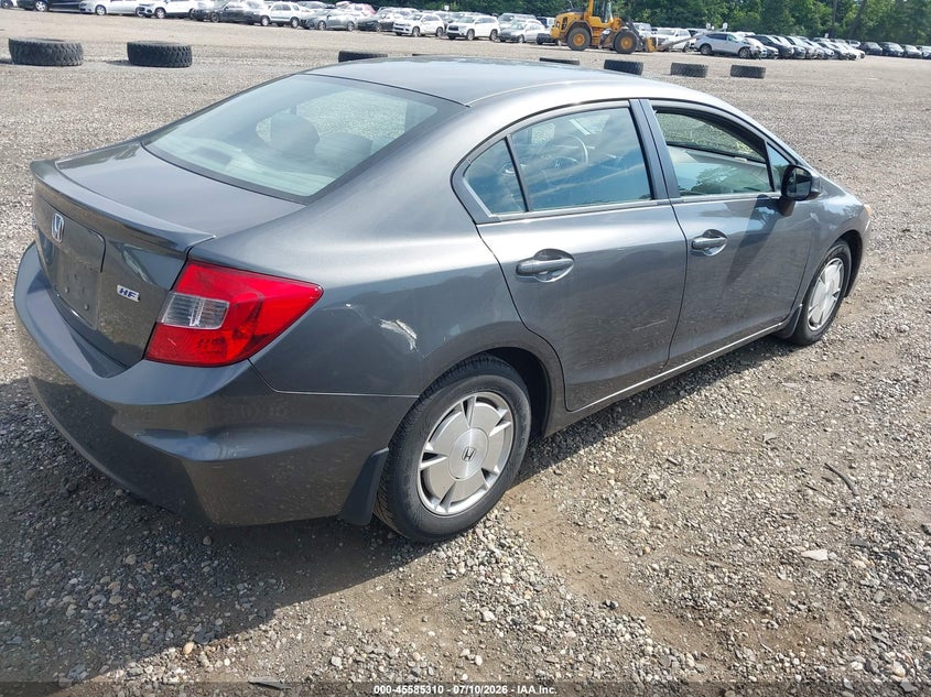 2012 HONDA CIVIC auction photo 4