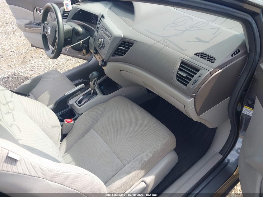 2012 HONDA CIVIC auction photo 5