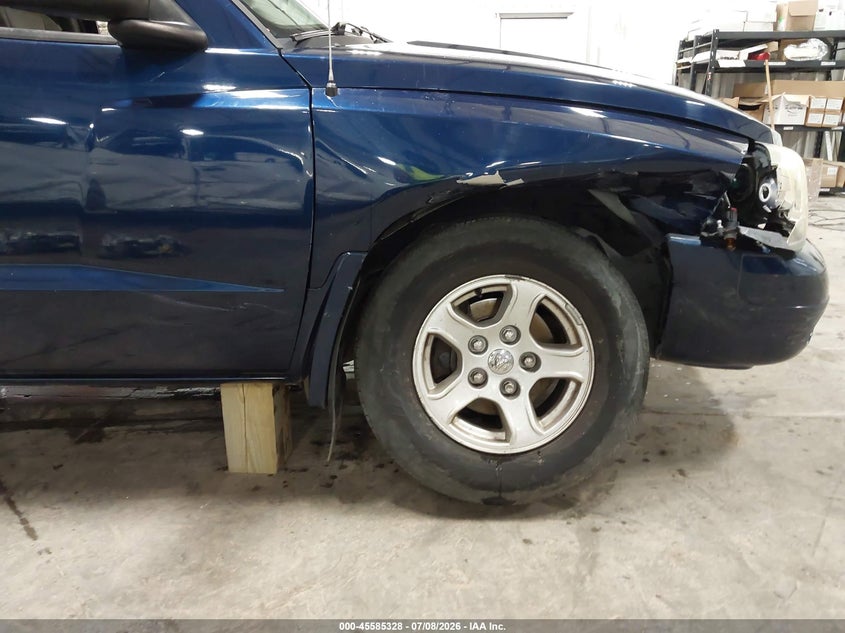 2007 Dodge Dakota Slt VIN: 1D7HW42KX7S161287 Lot: 45585328