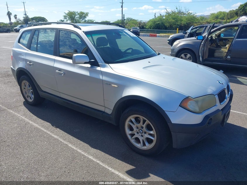 2004 BMW X3 auction photo 1