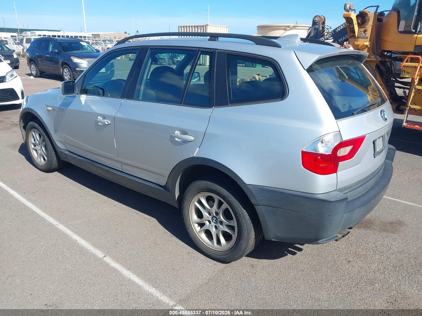 2004 BMW X3 auction photo 3