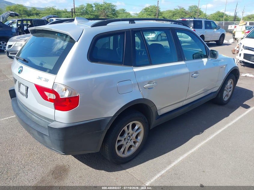 2004 BMW X3 auction photo 4
