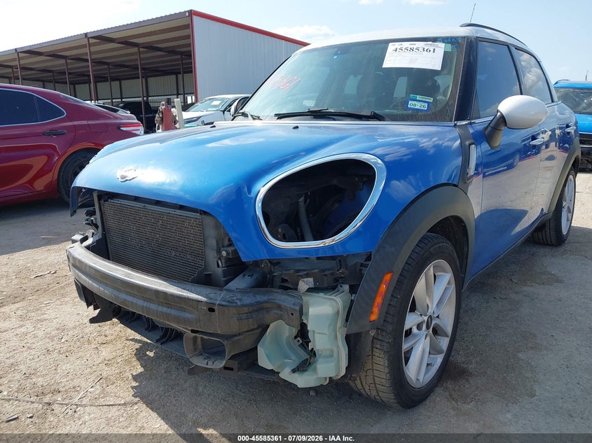2014 Mini Countryman Cooper S VIN: WMWZC3C55EWP25957 Lot: 45585361