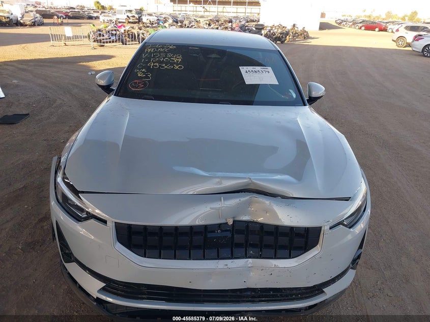 2023 Polestar 2 Long Range Dual Motor/Long Range Dual Motor Plus VIN: YSMED3KA4PL158842 Lot: 45585379