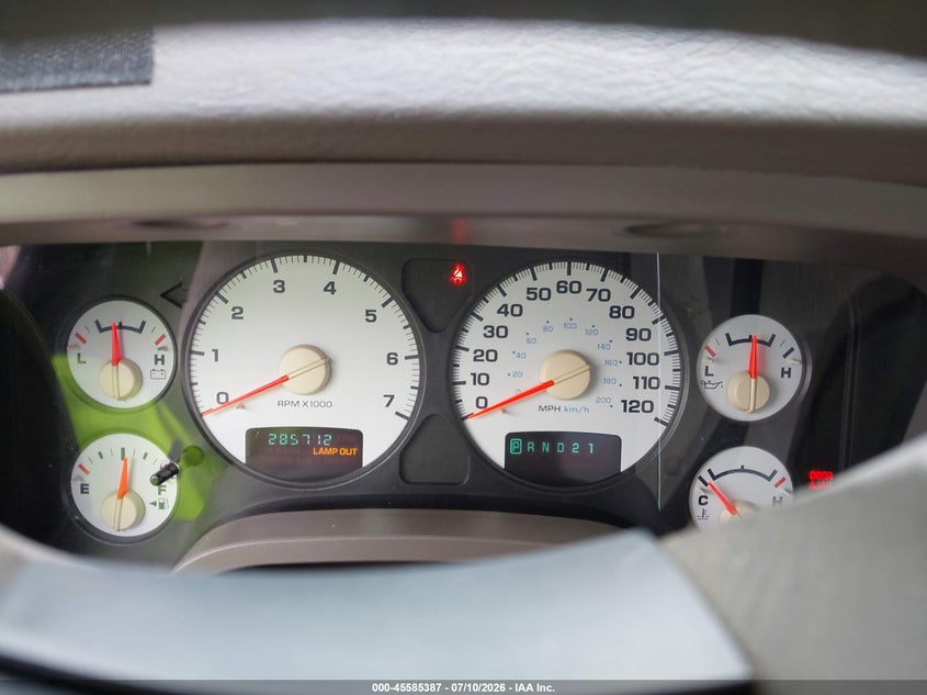 2003 Dodge Ram 1500 Slt/Laramie/St VIN: 1D7HA18N73S222216 Lot: 45585387