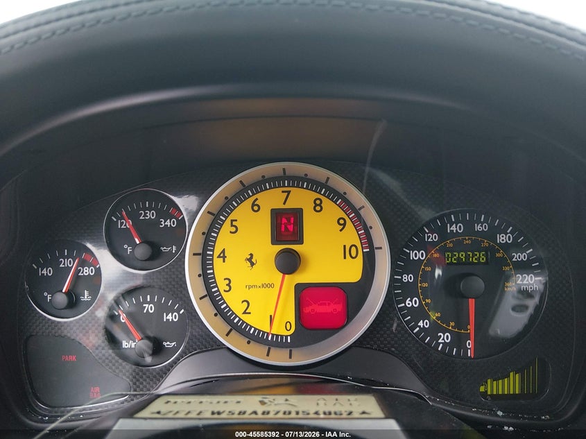 2007 FERRARI F430 auction photo 7