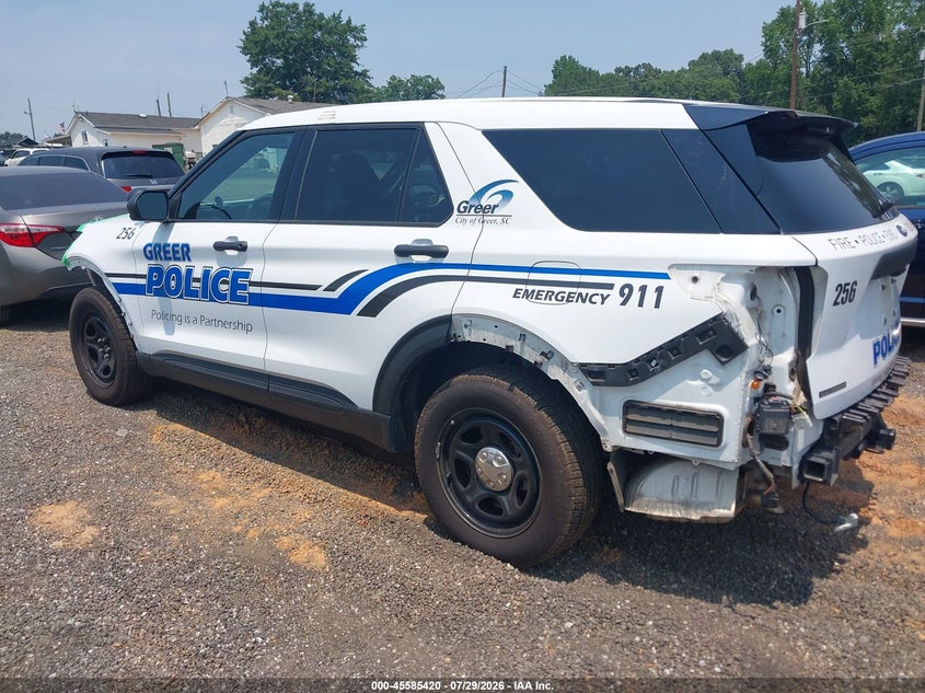 Vin: 1fm5k8ab1pgc00848, lot: 46083773, ford police interceptor utility 20233